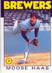 1986 Topps Baseball Cards      759     Moose Haas